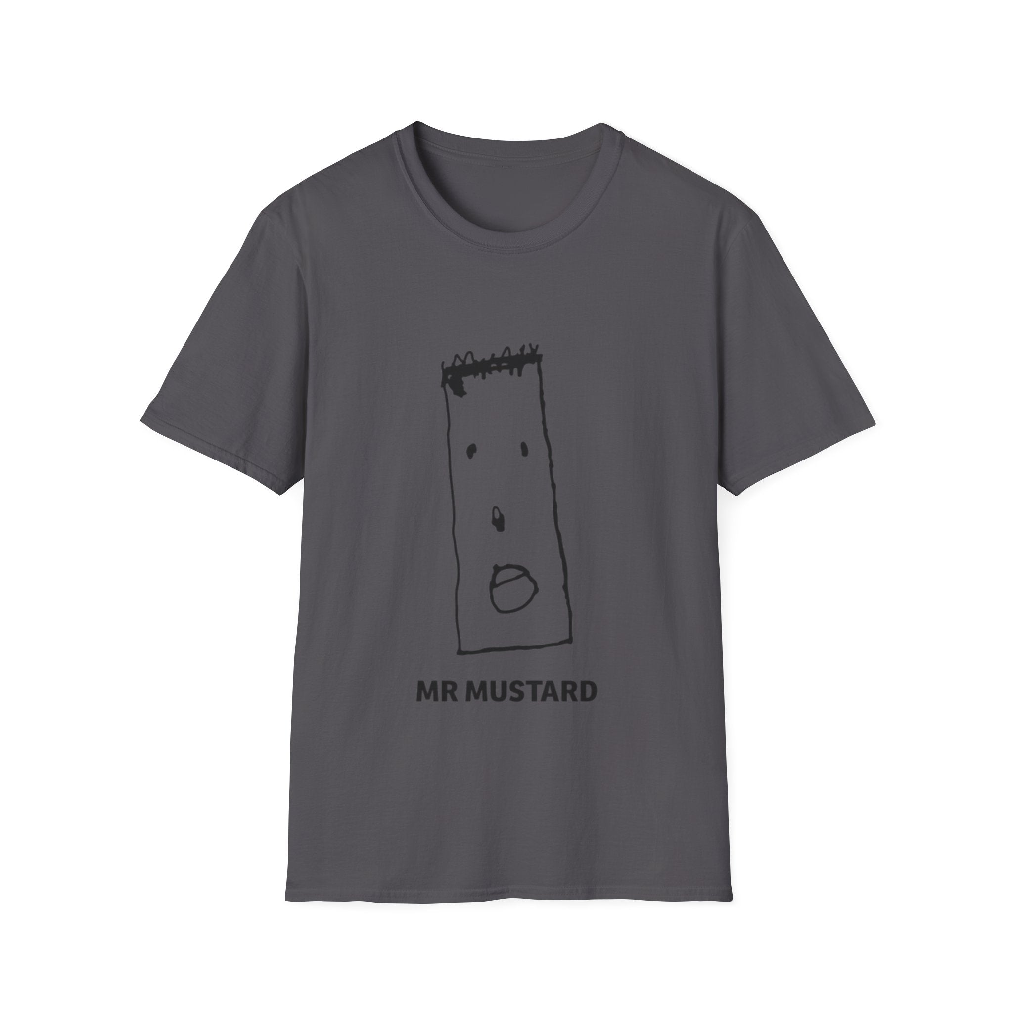 Funny Mr Mustard T-Shirt | Casual Graphic Tee - InervoX