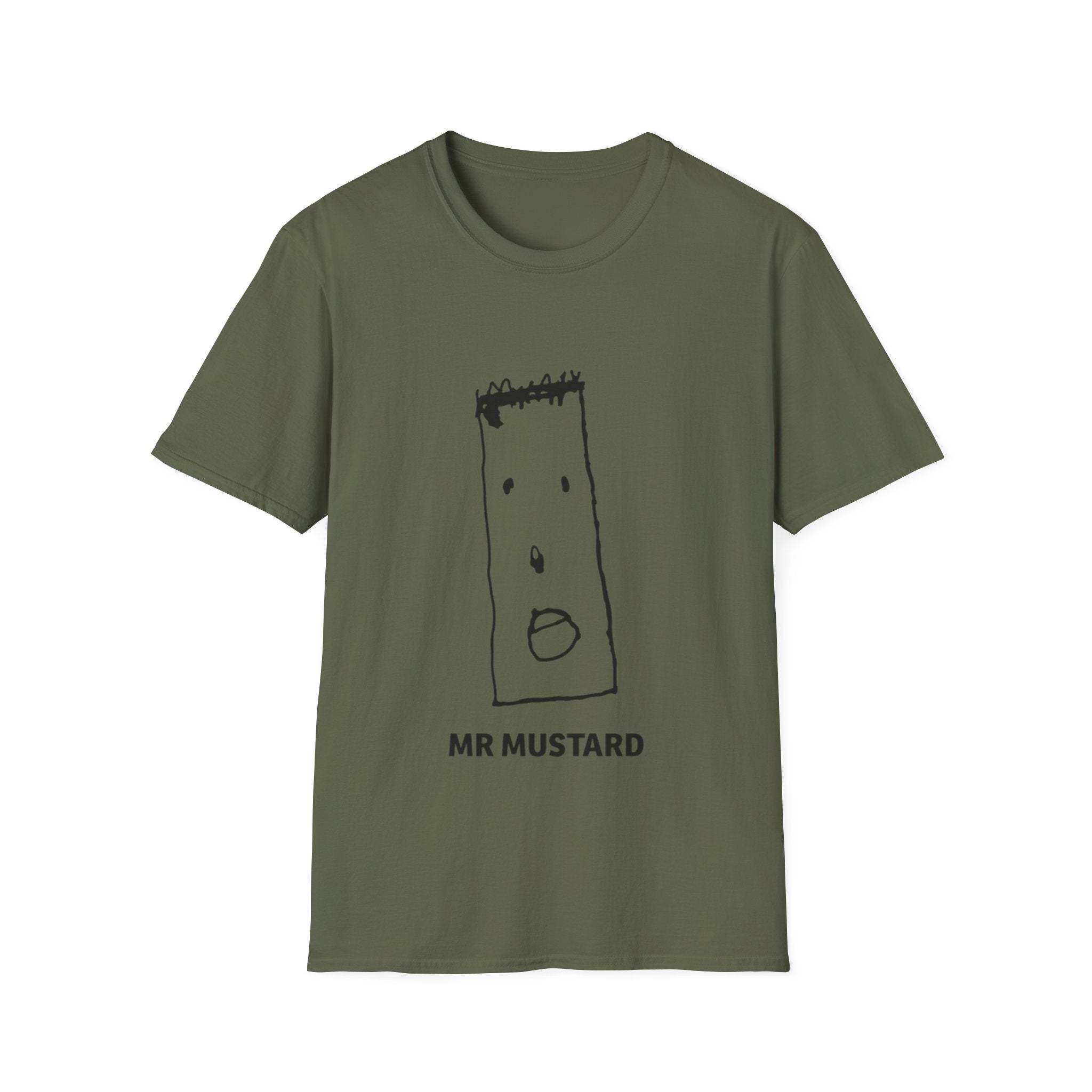Funny Mr Mustard T-Shirt | Casual Graphic Tee - InervoX
