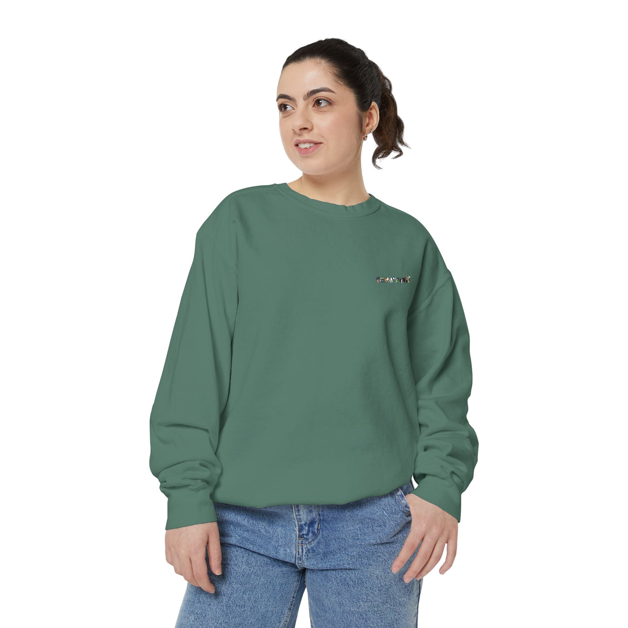 Garment-Dyed Sweatshirt - Cozy Fashion Must-Have, Everyday Wear, Gift for Friends, Casual Style - InervoX