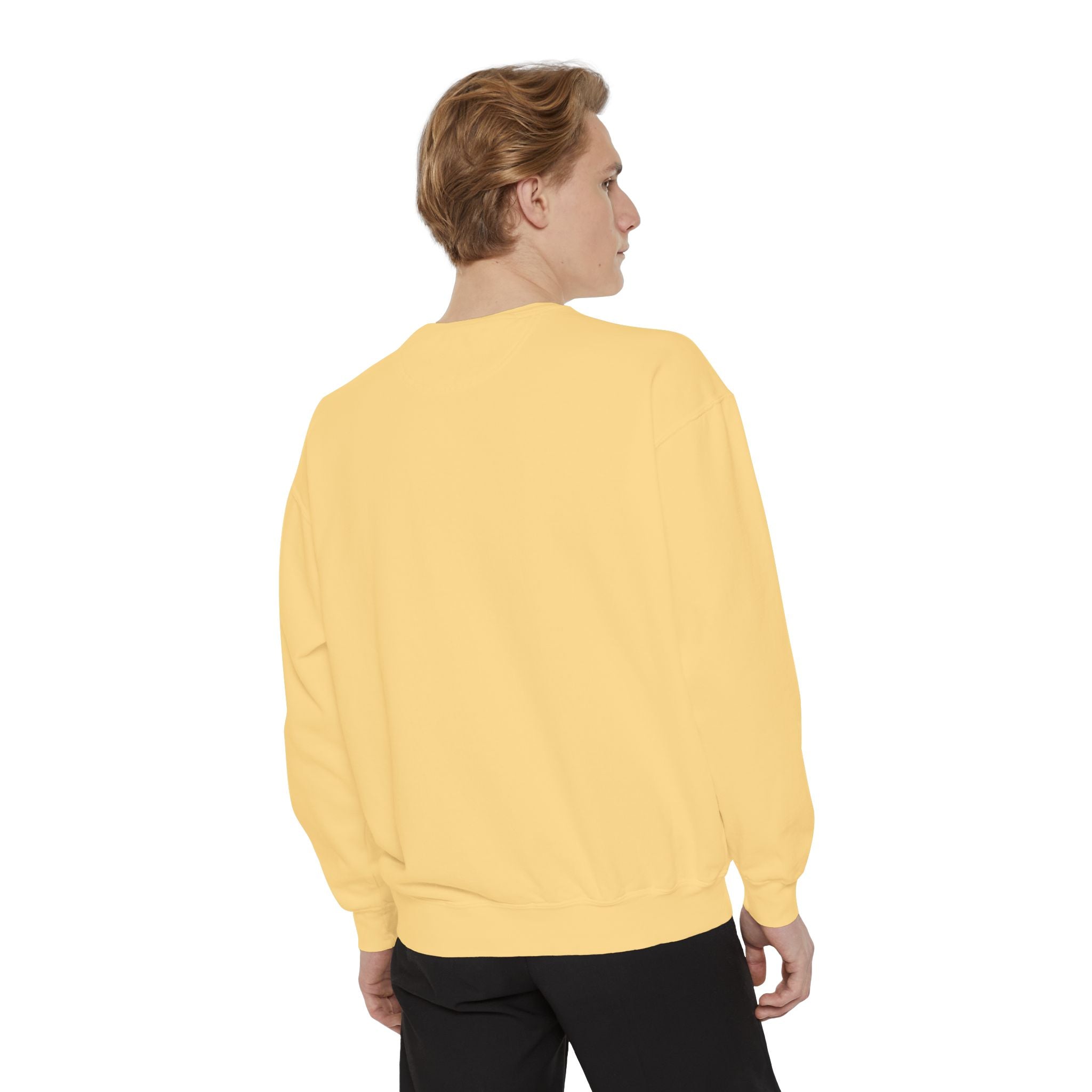 Garment-Dyed Sweatshirt - Cozy Fashion Must-Have, Everyday Wear, Gift for Friends, Casual Style - InervoX