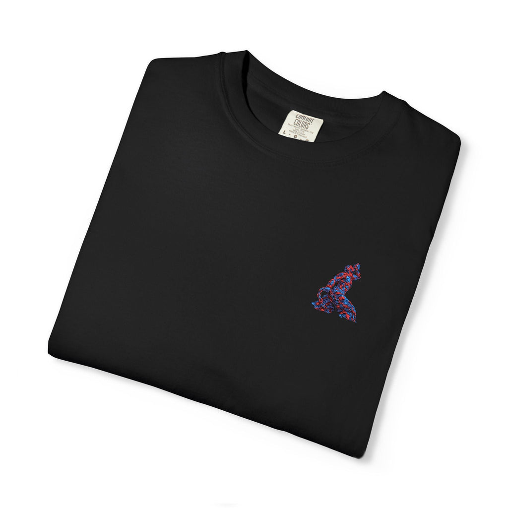 Garment-Dyed T-Shirt – Red & Blue Neg Mawon| Premium Unisex Tee - InervoX