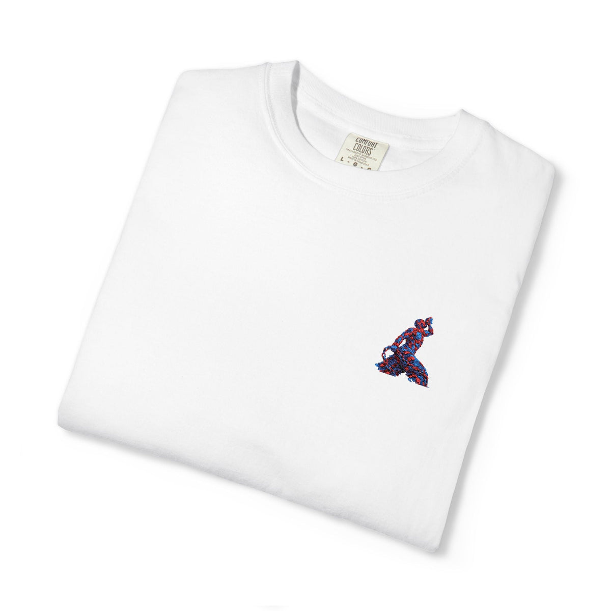 Garment-Dyed T-Shirt – Red & Blue Neg Mawon| Premium Unisex Tee - InervoX