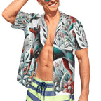 Hawaiian Shirt for Men Doberman style - InervoX