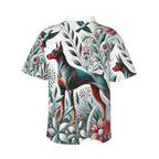 Hawaiian Shirt for Men Doberman style - InervoX
