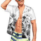 Hawaiian Shirt for Men Flower - InervoX