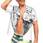 Hawaiian Shirt for Men Huski vision - InervoX