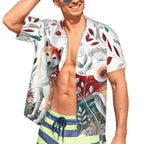 Hawaiian Shirt for Men Husky voice - InervoX