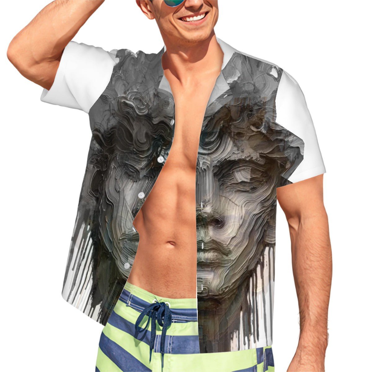Hawaiian Shirt for Men InervoX Young boy vision - InervoX