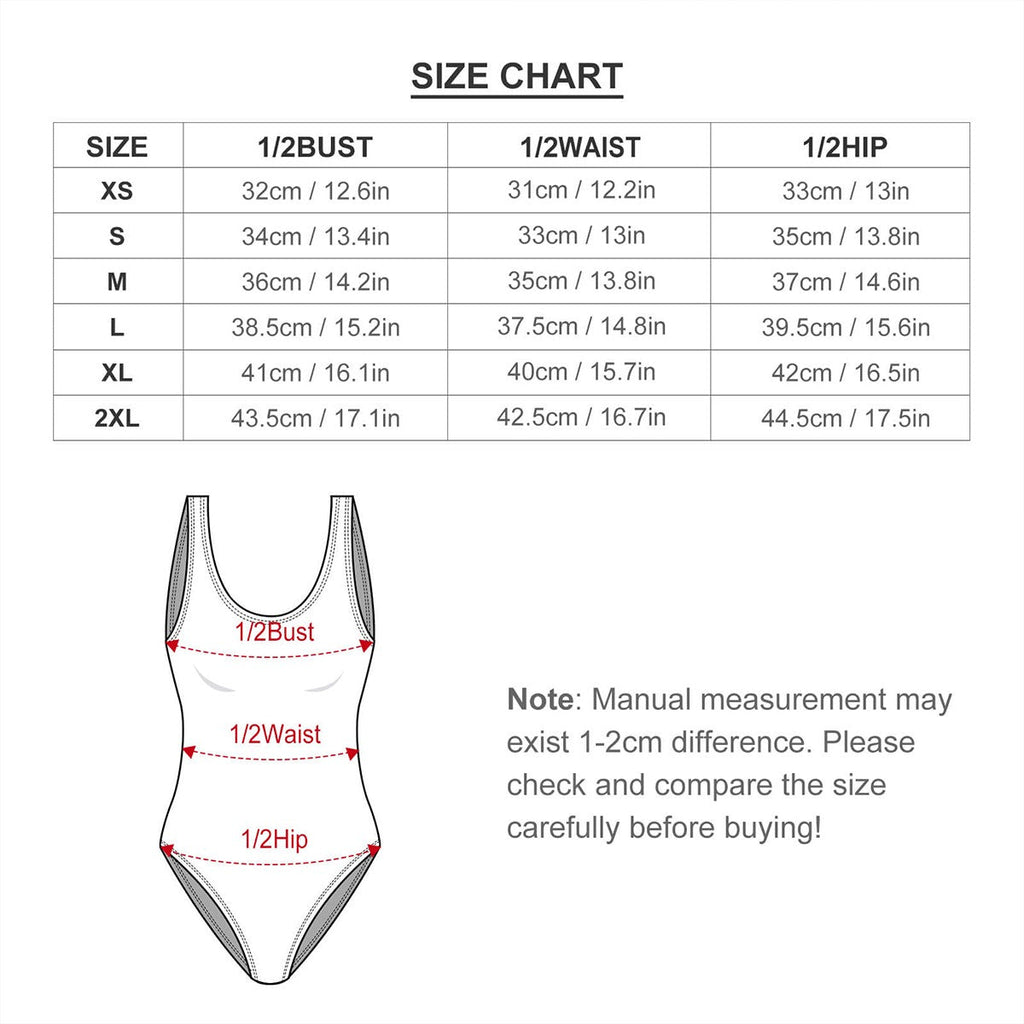 HighCut One Piece Swimsuit Women 1804 Neg Mawon Fusion - InervoX