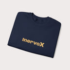 InervoX Crewneck Sweatshirt - White Pullover - InervoX