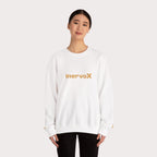 InervoX Crewneck Sweatshirt - White Pullover - InervoX