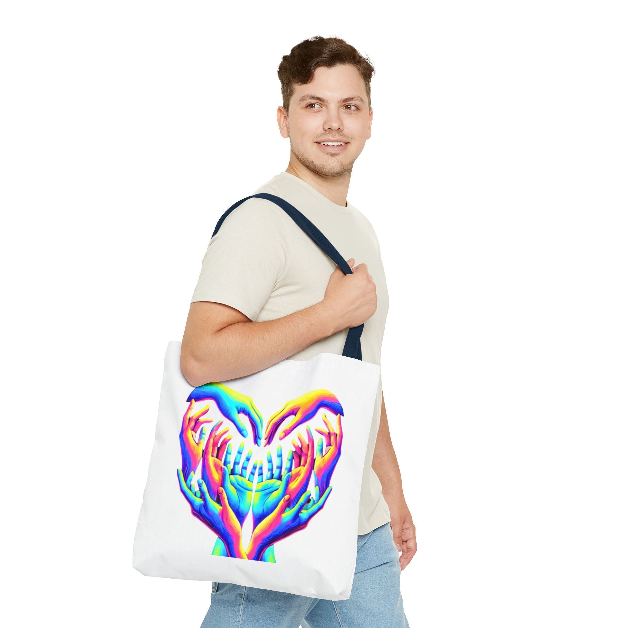 Colorful Eco-Friendly Graphic Tote Bag - InervoX