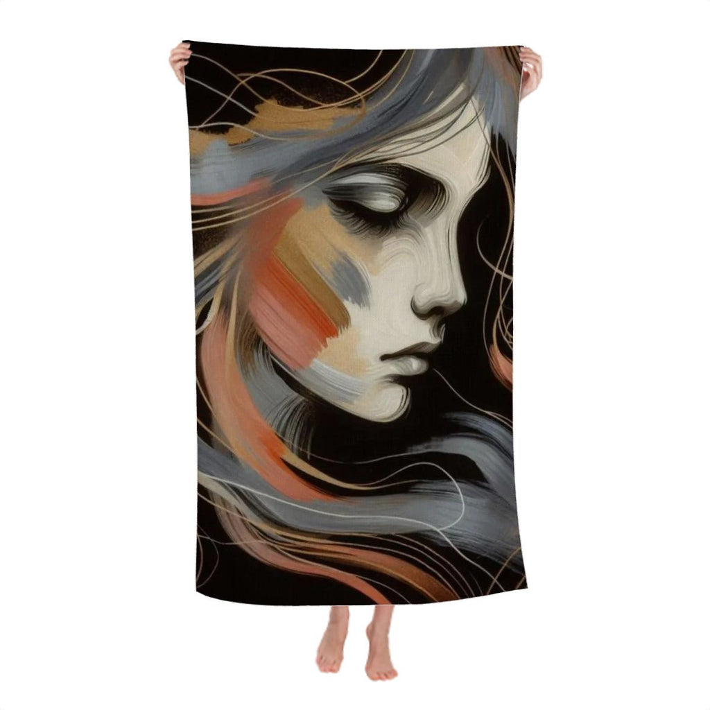 Microfiber Absorbent Bath Towels - InervoX Edition 1 Woman Thought - InervoX