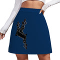 Mini Skirt in Blue-InervoX Edition 1 Neg Marron Inspiration - The Unheard voice - InervoX