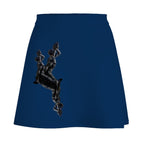 Mini Skirt in Blue-InervoX Edition 1 Neg Marron Inspiration - The Unheard voice - InervoX