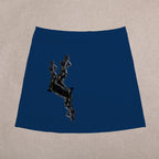 Mini Skirt in Blue-InervoX Edition 1 Neg Marron Inspiration - The Unheard voice - InervoX