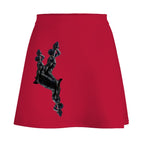Mini Skirt in Red -InervoX Edition 1 Neg Marron Inspiration - The Unheard voice - InervoX