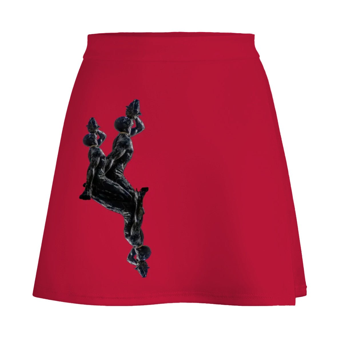 Mini Skirt in Red -InervoX Edition 1 Neg Marron Inspiration - The Unheard voice - InervoX