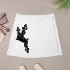 Mini Skirt in White- InervoX Edition 1 Neg Marron Inspiration - InervoX