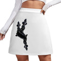 Mini Skirt in White- InervoX Edition 1 Neg Marron Inspiration - InervoX