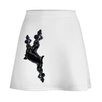 Mini Skirt in White- InervoX Edition 1 Neg Marron Inspiration - InervoX