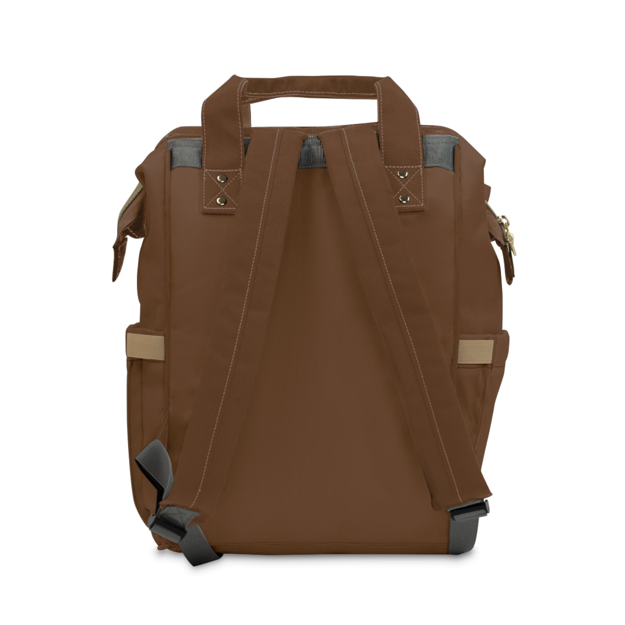 Multifunctional Diaper Brown Backpack- InervoX Edition whirl - InervoX