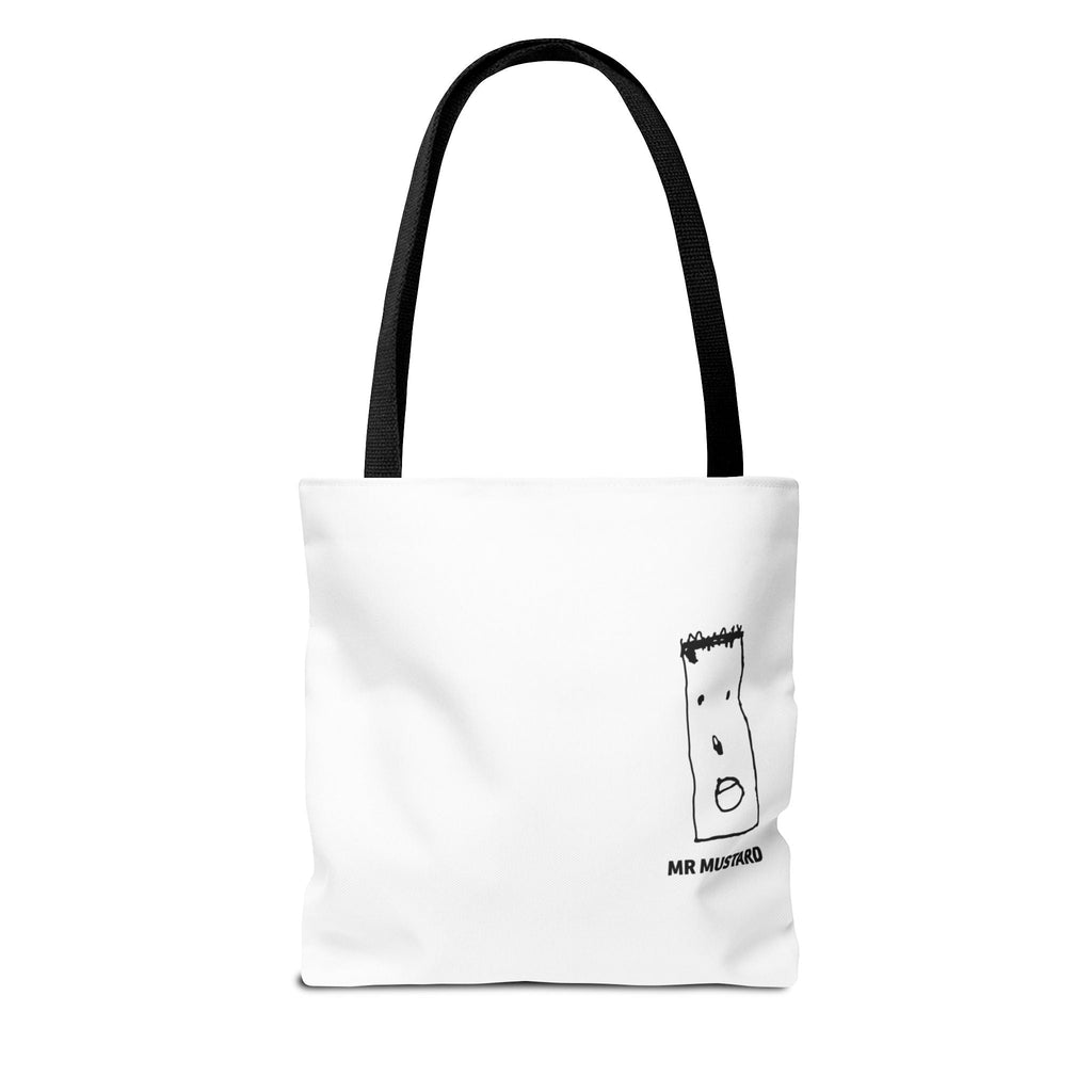 Mustard Graphic Tote Bag - InervoX