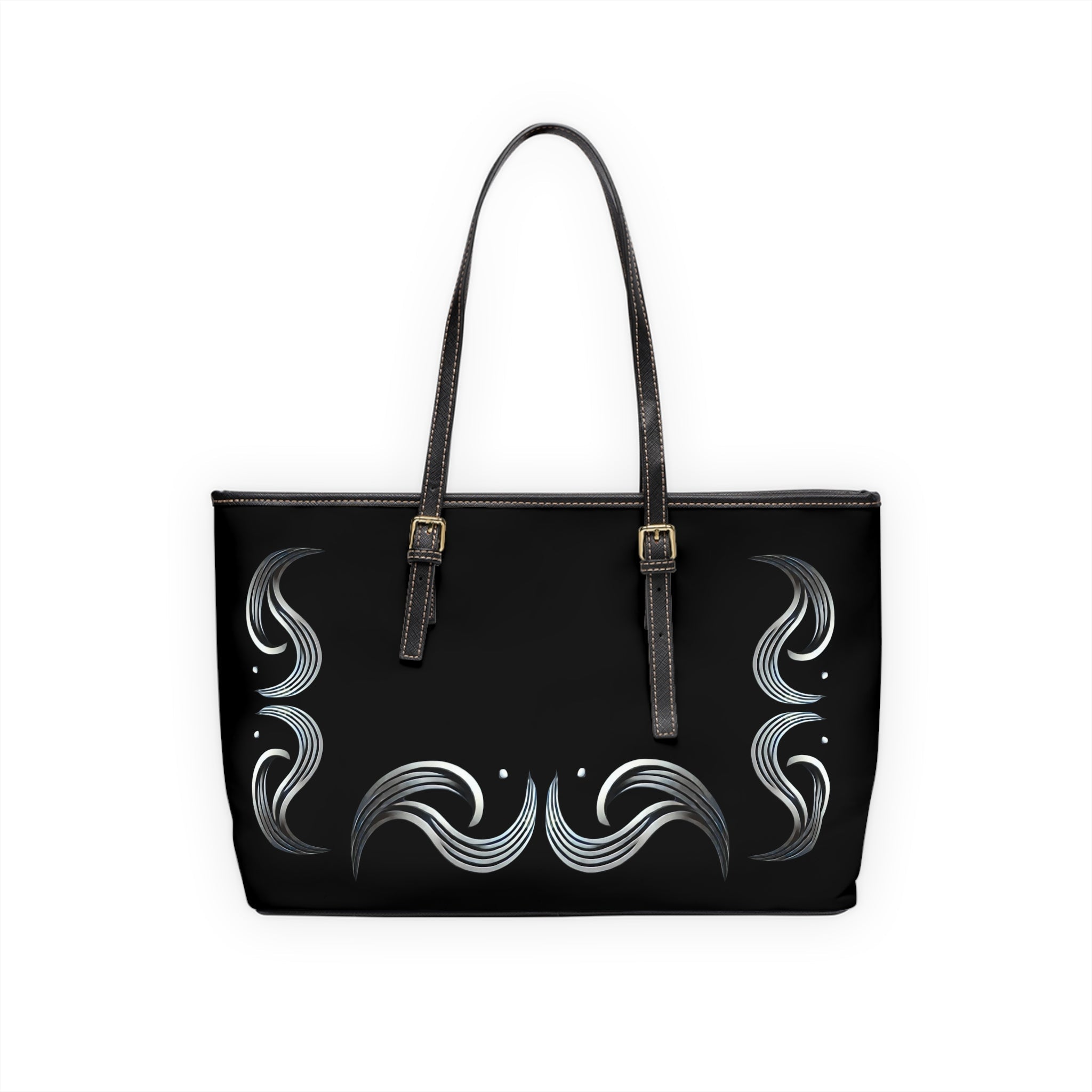 PU Leather Shoulder Bag Black -InervoX Edition Unseen - InervoX