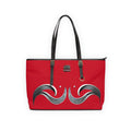 Red Leather Shoulder Bag -InervoX Edition Vision - InervoX
