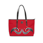 Red Leather Shoulder Bag -InervoX Edition Vision - InervoX