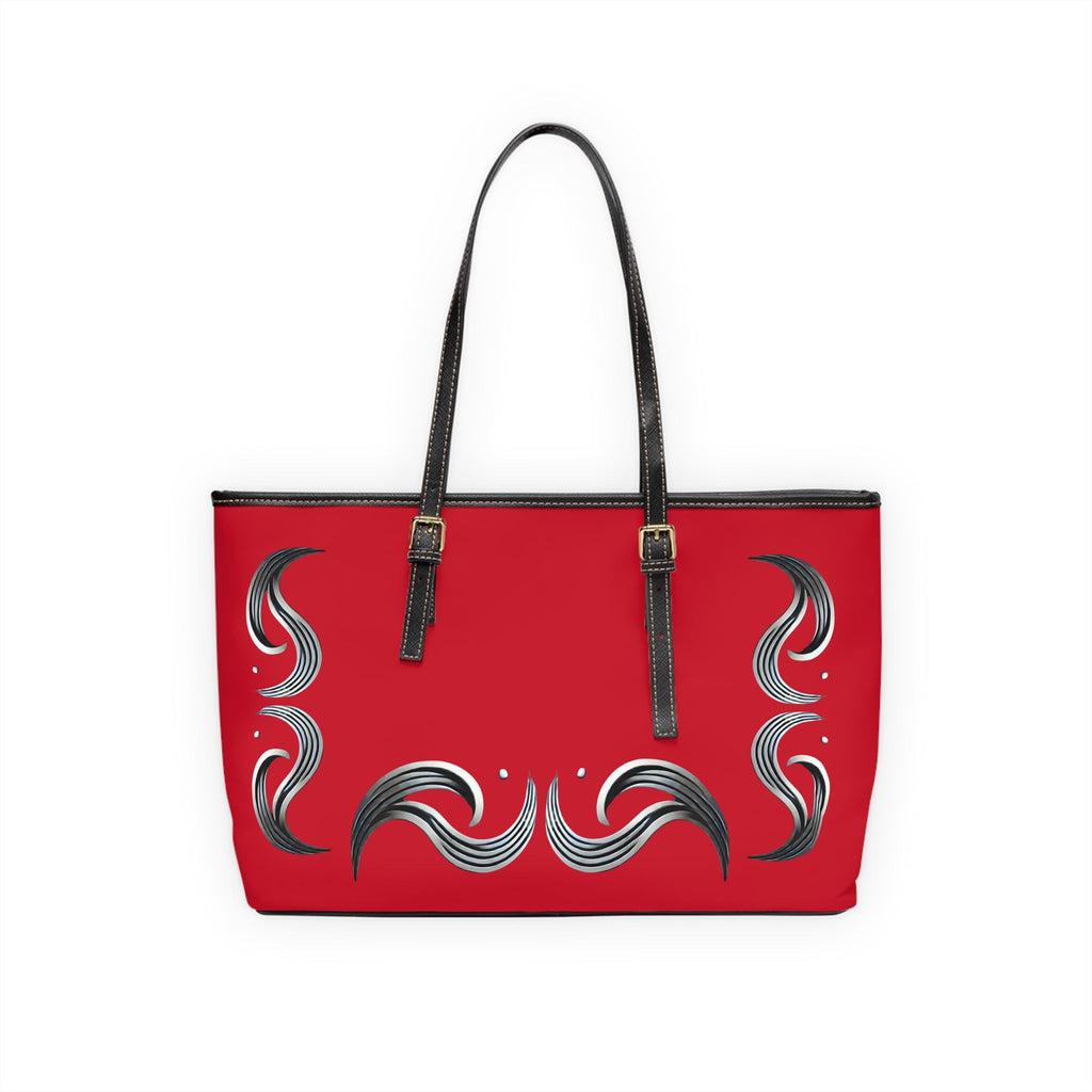 Red Leather Shoulder Bag -InervoX Edition Vision - InervoX