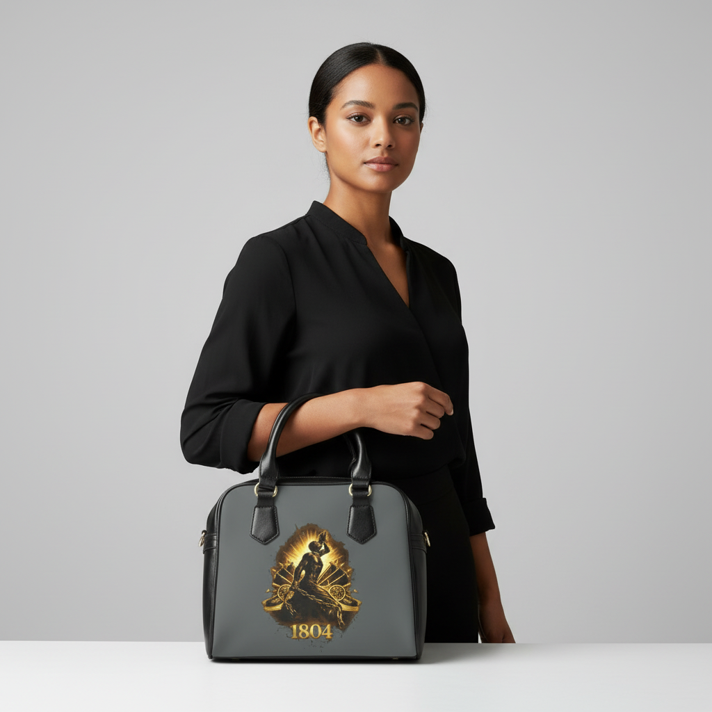 Shoulder Handbag Grey