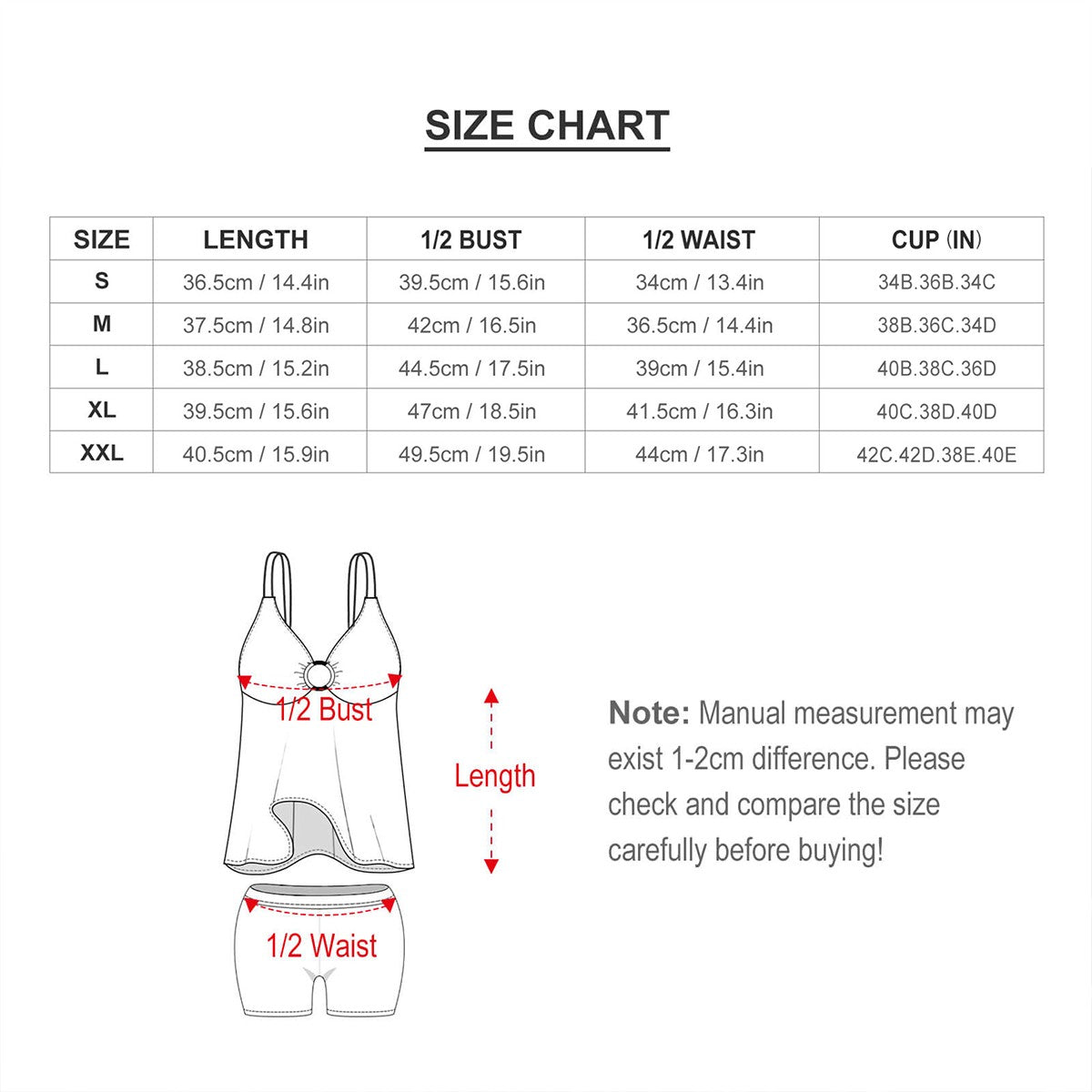 Skirted Two Piece Swimsuit Customized Services Flower design - InervoX