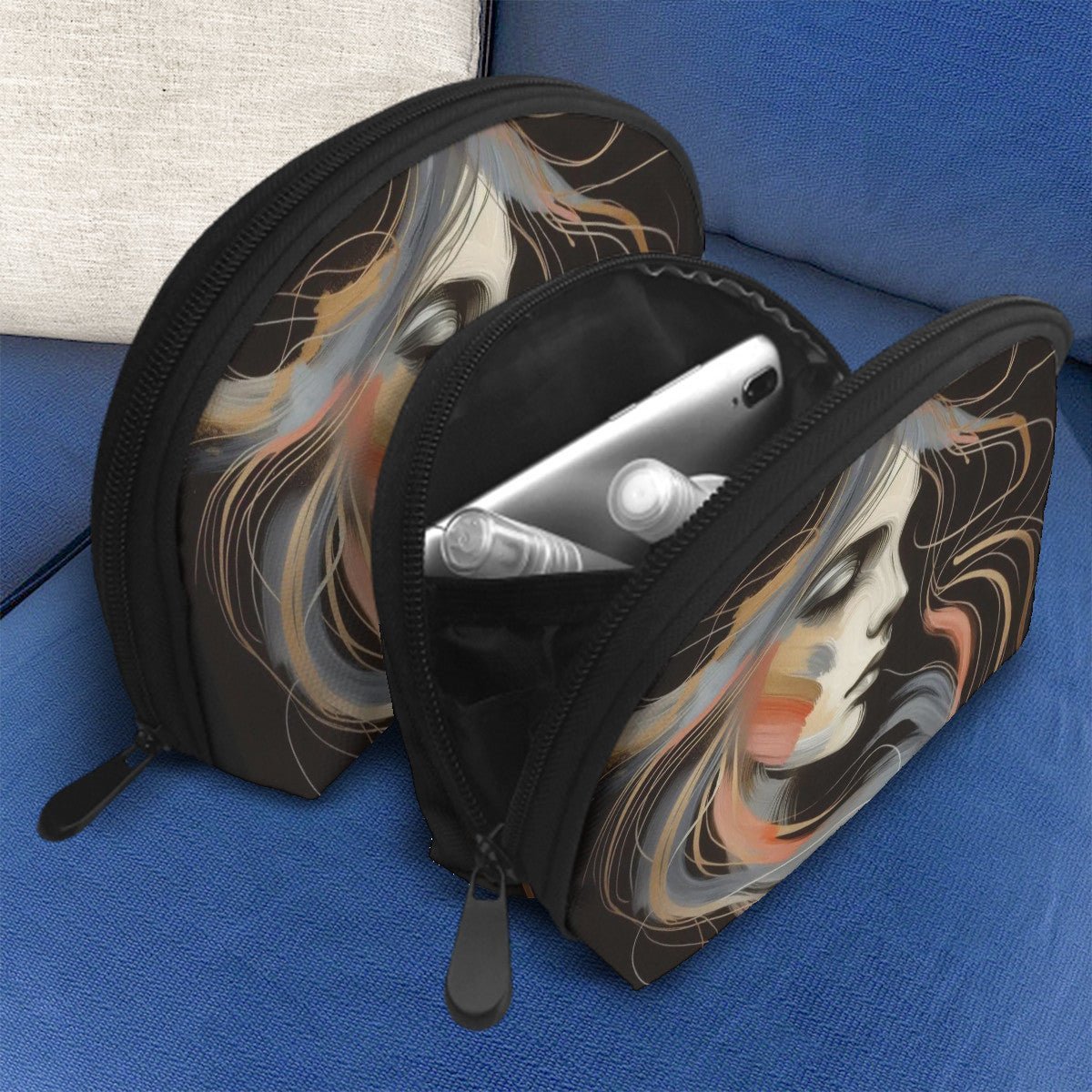 Storage Bags Set of 2 -InervoX Woman Thought - InervoX