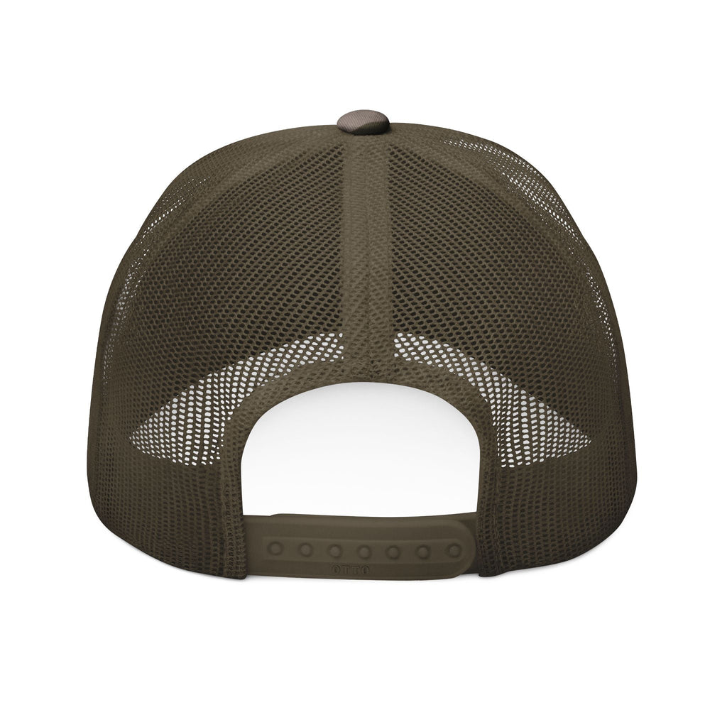 Stylish Camouflage Trucker Hat with Embroidery - InervoX