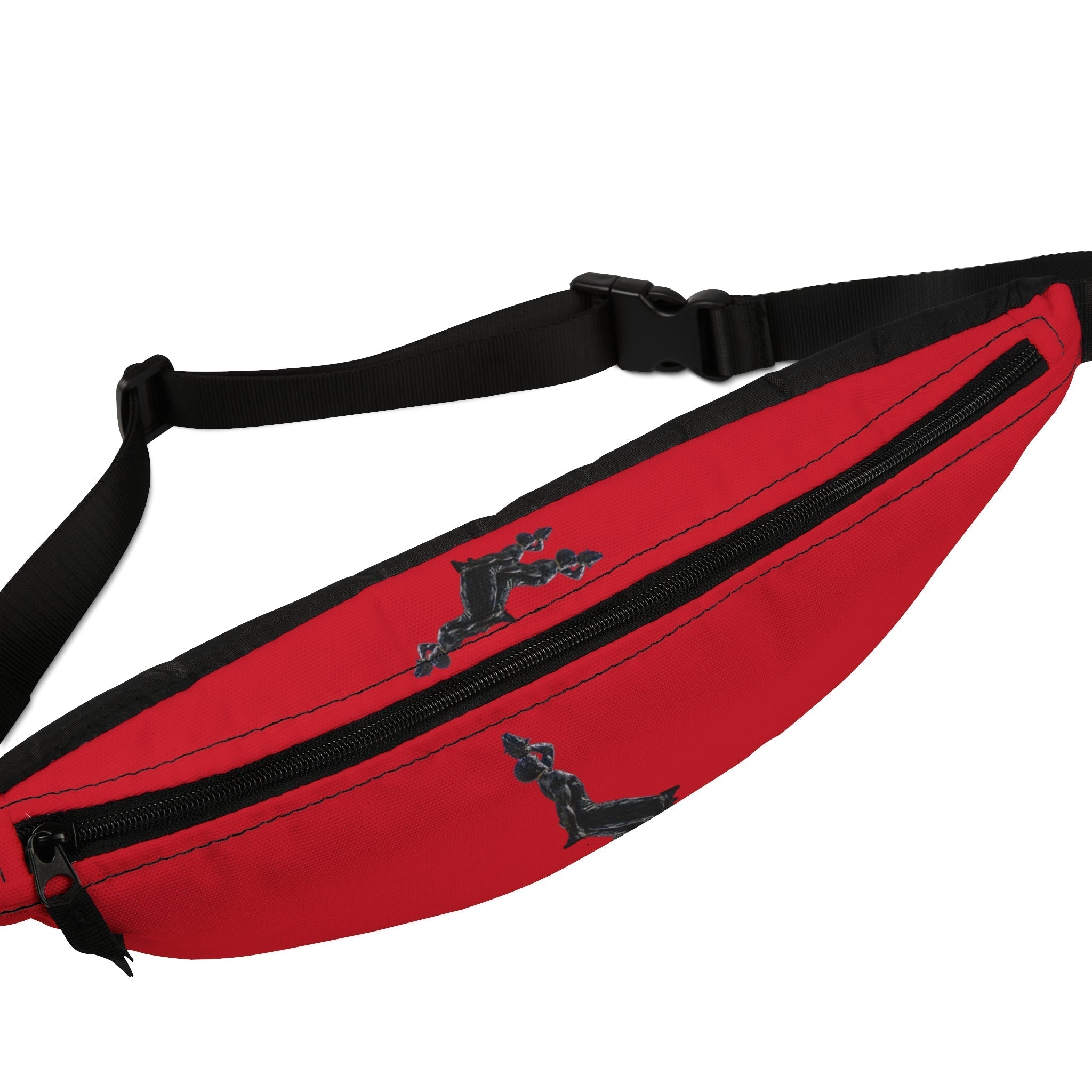 Stylish Graphic Fanny Pack – InervoX Edition Neg Marron Perfect for Festivals & Everyday Use - InervoX