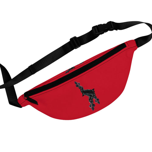 Stylish Graphic Fanny Pack – InervoX Edition Neg Marron Perfect for Festivals & Everyday Use - InervoX