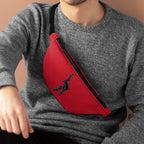 Stylish Graphic Fanny Pack – InervoX Edition Neg Marron Perfect for Festivals & Everyday Use - InervoX
