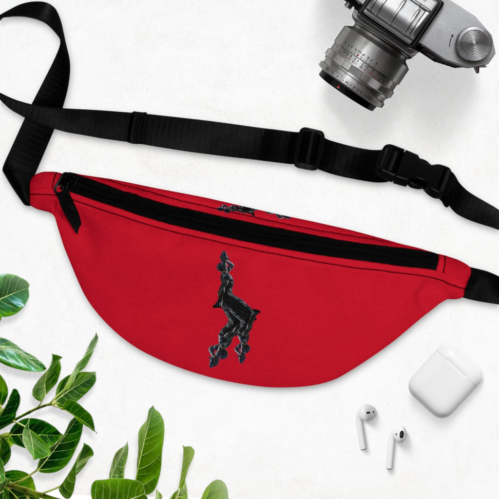 Stylish Graphic Fanny Pack – InervoX Edition Neg Marron Perfect for Festivals & Everyday Use - InervoX