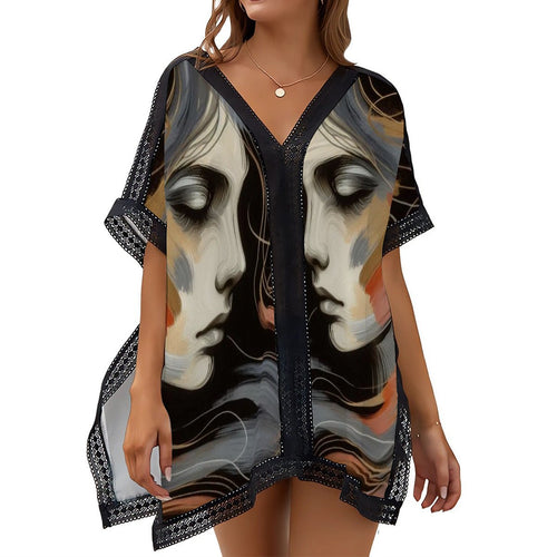 Swimsuit Coverup - InervoX Woman Thought - InervoX