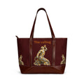 The Calling Tote Bag - Artistic Gold Sculpture Print Handbag - InervoX