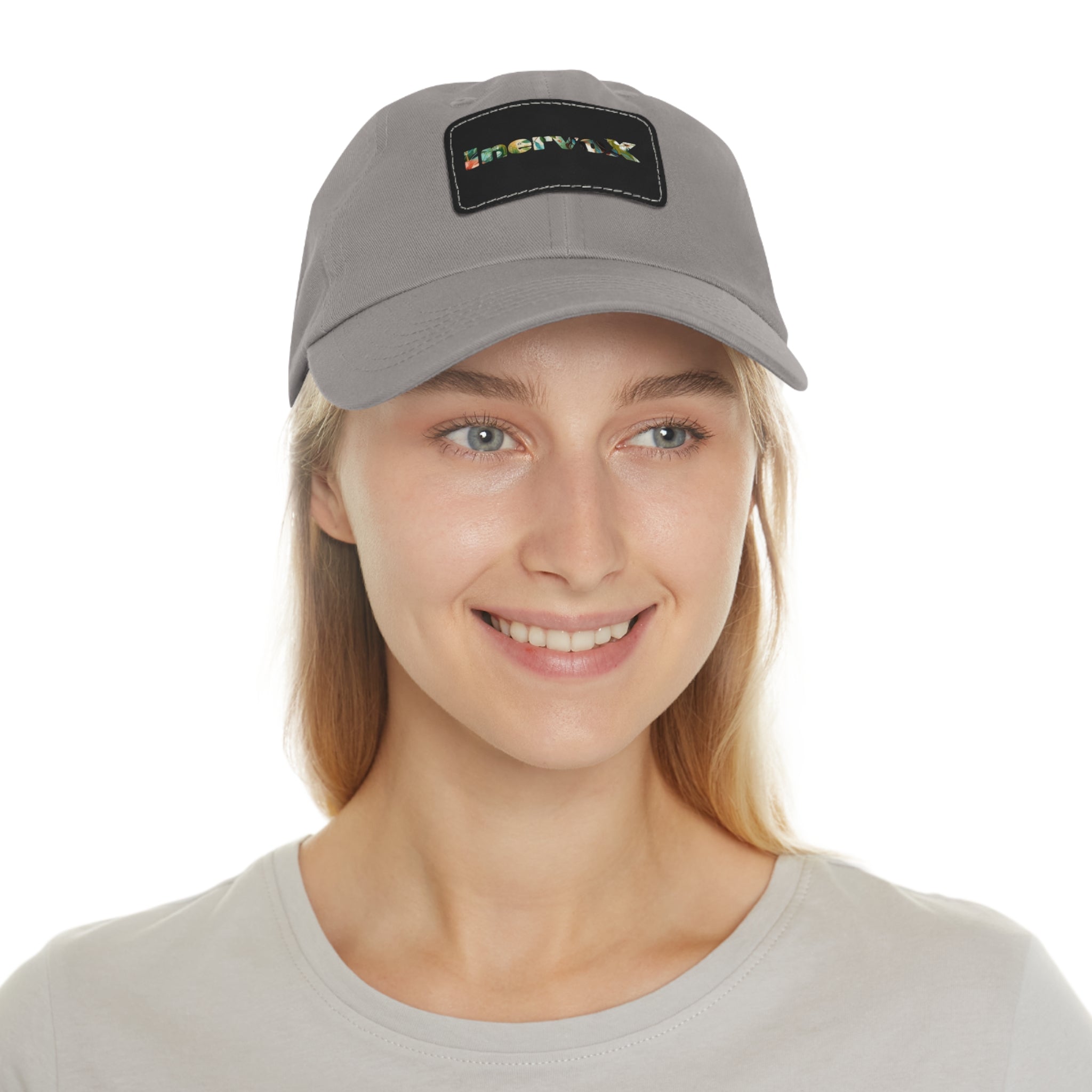 Trendy Dad Hat with Leather Patch - InervoX Edition Vision - Casual Style for Outdoor Adventures - InervoX