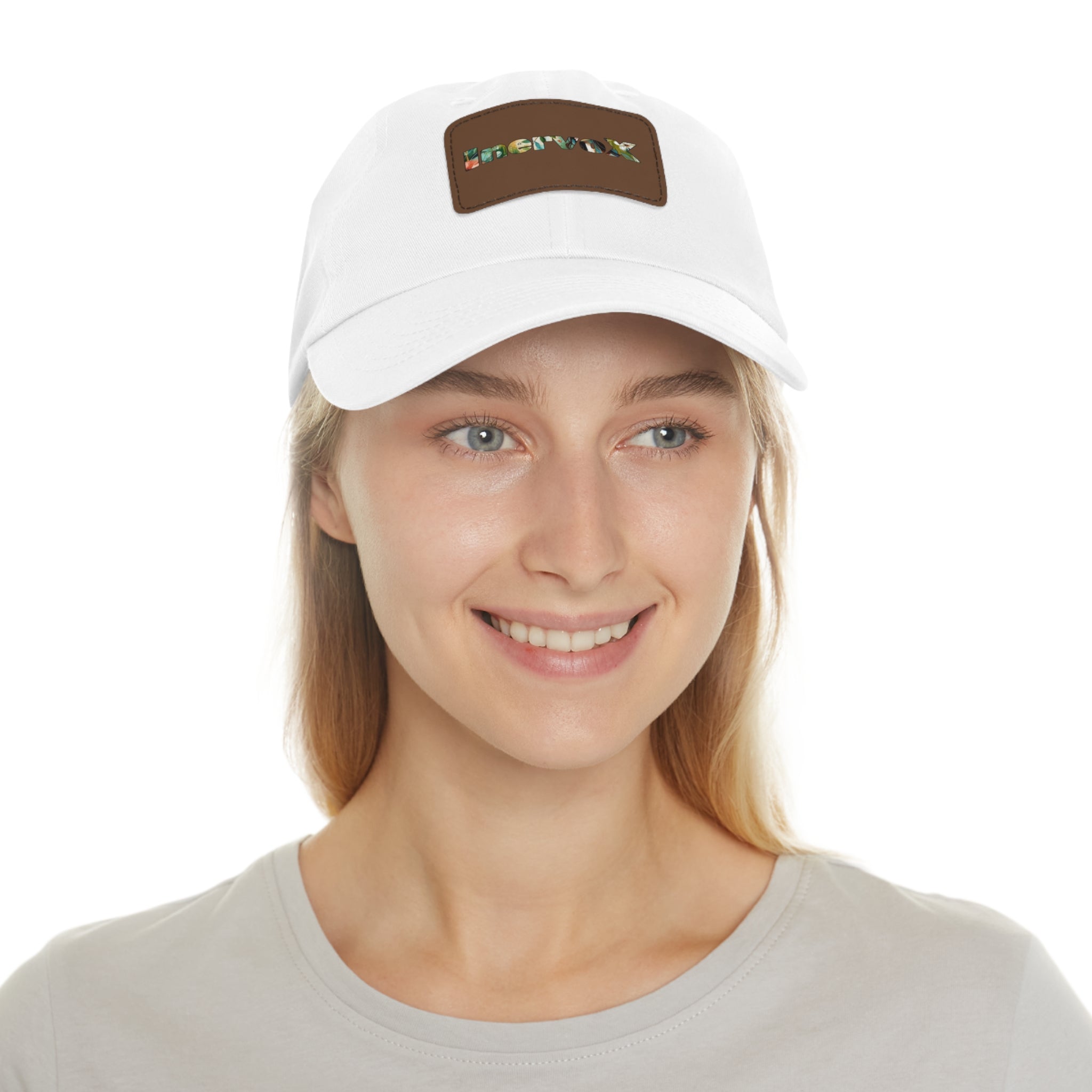Trendy Dad Hat with Leather Patch - InervoX Edition Vision - Casual Style for Outdoor Adventures - InervoX
