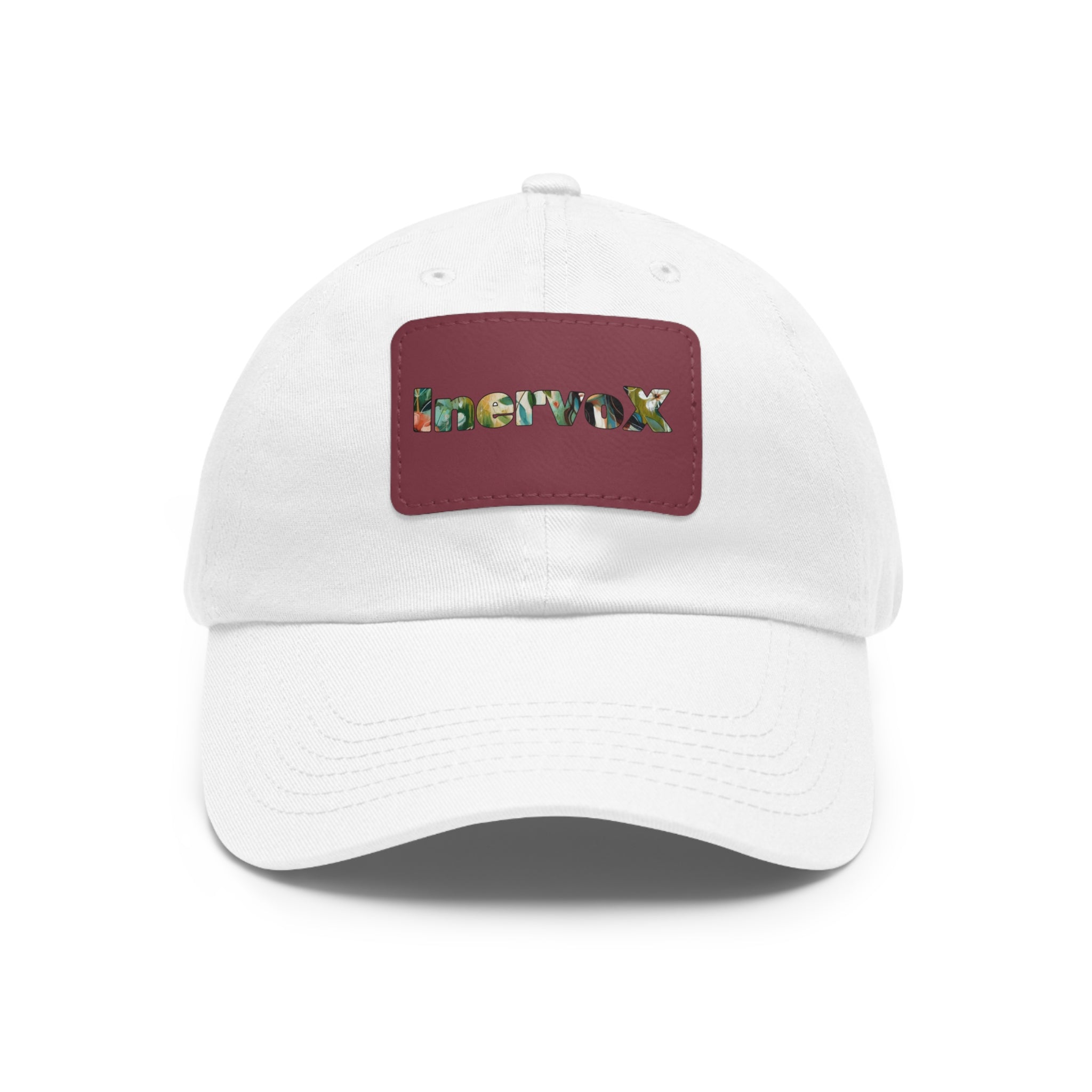 Trendy Dad Hat with Leather Patch - InervoX Edition Vision - Casual Style for Outdoor Adventures - InervoX