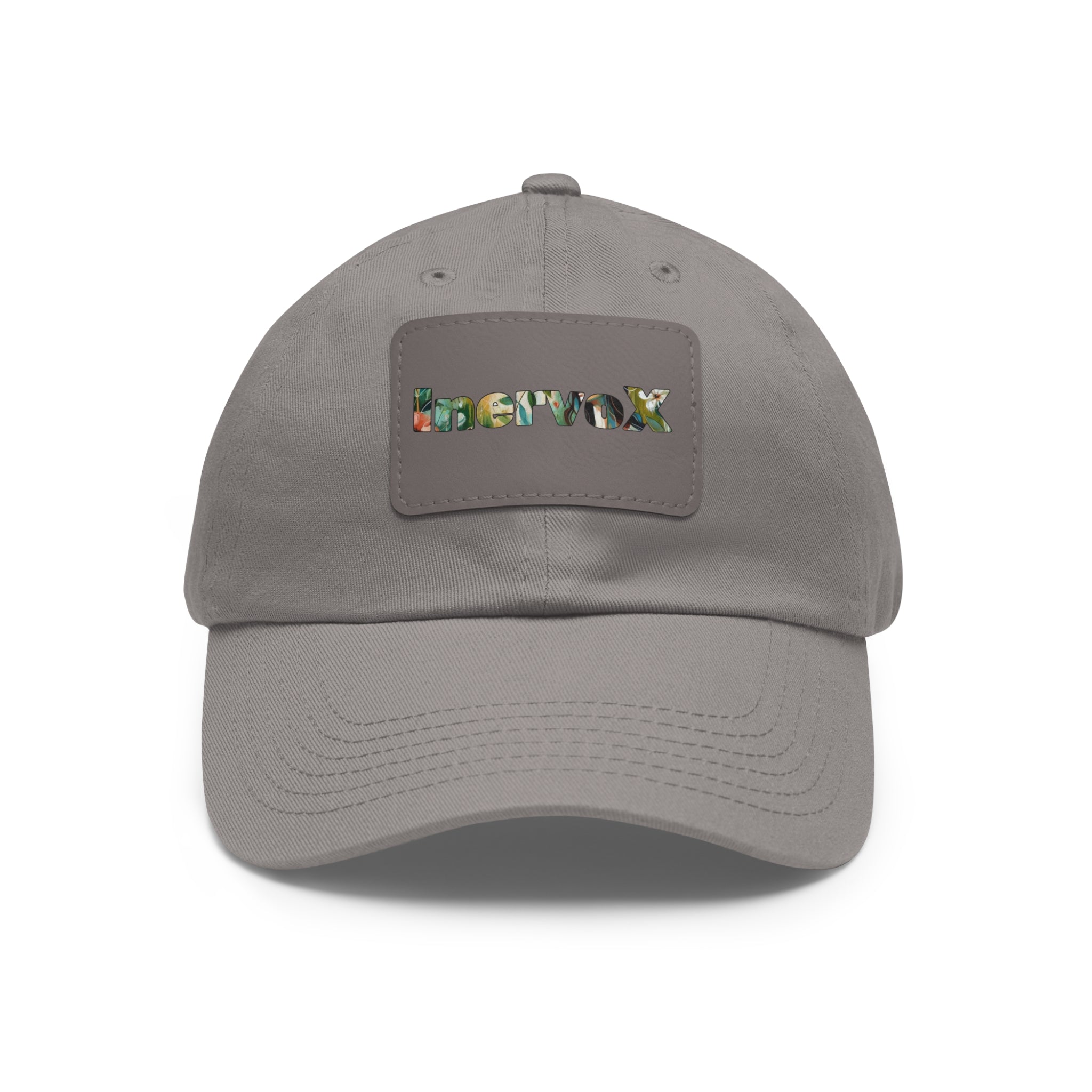 Trendy Dad Hat with Leather Patch - InervoX Edition Vision - Casual Style for Outdoor Adventures - InervoX