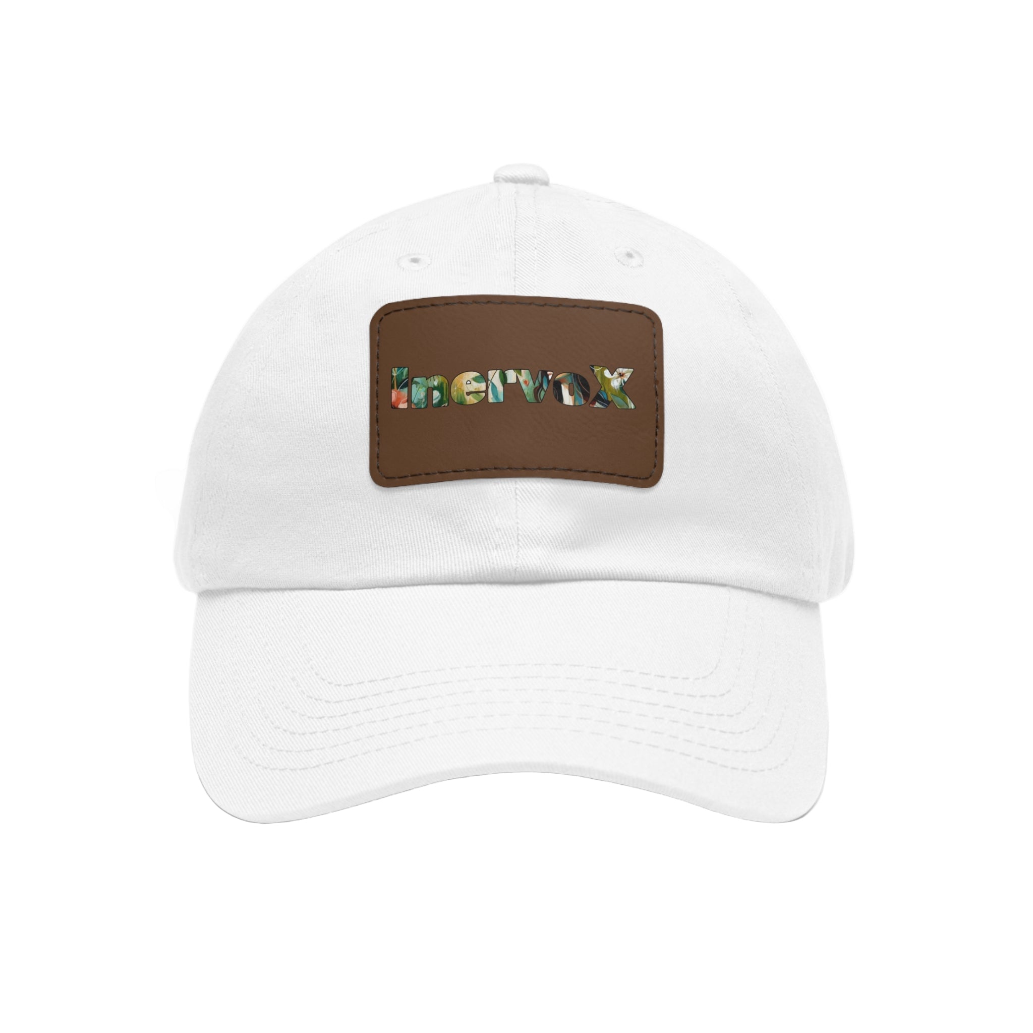Trendy Dad Hat with Leather Patch - InervoX Edition Vision - Casual Style for Outdoor Adventures - InervoX