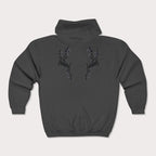 Unisex Graphic Grey Hoodie – Neg Mawon Design | Premium Streetwear Essential - InervoX
