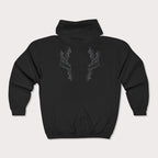 Unisex Graphic Grey Hoodie – Neg Mawon Design | Premium Streetwear Essential - InervoX