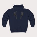 Unisex Graphic Grey Hoodie – Neg Mawon Design | Premium Streetwear Essential - InervoX