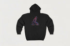 Unisex Graphic Hoodie – Neg Mawon Bleu and Red Design - InervoX